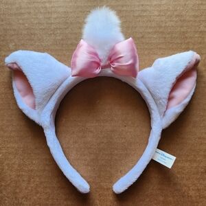 Tokyo Disneyland Marie The Aristocats Cat Ears Headband Japan Disney Kawaii